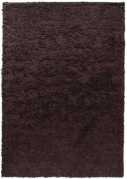 Desire Rugs Plain Living Room Shaggy Area Rugs Brown Runner 60X220 Cm - thumbnail 2