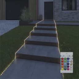 GoodHome Ammasy Mains-Powered (Plug-In) Led Colour Changing Strip Light Ip65 1200Lm 4000K (L)3M - thumbnail 7