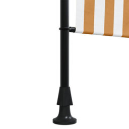 Walplus Outdoor Roller Blind Orange And White 120X270 Cm Fabric&steel - thumbnail 8