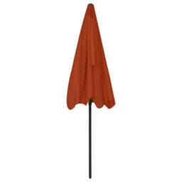 Berkfield Beach Umbrella Terracotta 200X125 Cm - thumbnail 5