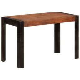 Berkfield Dining Table Honey Brown 120X60X76 Cm Solid Wood Mango - thumbnail 1