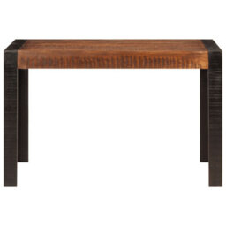 Berkfield Dining Table Honey Brown 120X60X76 Cm Solid Wood Mango - thumbnail 2