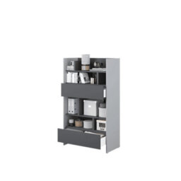 Arte Bed Concept Grey Sideboard Cabinet 92Cm - thumbnail 3