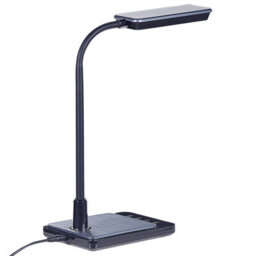 Beliani Led Desk Lamp Black - Adjustable Arm, Dimmable Brightness, Colour Temperature Control - thumbnail 6