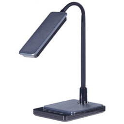 Beliani Led Desk Lamp Black - Adjustable Arm, Dimmable Brightness, Colour Temperature Control - thumbnail 4