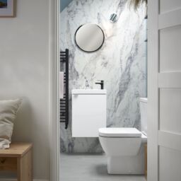 GoodHome Tellot Gloss Silver Chrome Effect Bathroom Wall Light - thumbnail 7