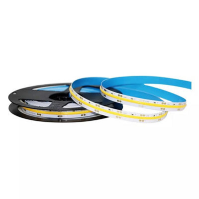 V-Tac Strip10Wcob4K-5M 5M 10W/m 280 Led Cob Strip Light 24V Ip20 4000K