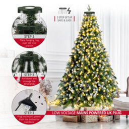 Netta Christmas Tree Lights 2M X 10 Strands 200 Leds Fairy Lights - Warm - thumbnail 6