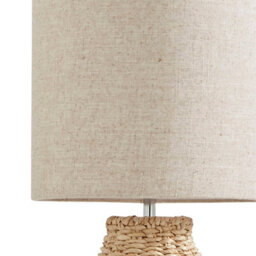 Pagazzi Lighting Pagazzi Joyce Natural Woven Floor Lamp - thumbnail 4