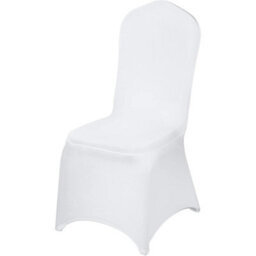 50Pcs Chair Covers Dining Spandex Slip Seat Cover Wedding Flat Anniversary - thumbnail 4