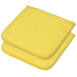 Glendale Garden & Leisure Glendale Elfin Yellow Seat Pad  40Cm (L) X 40Cm (W) - thumbnail 3