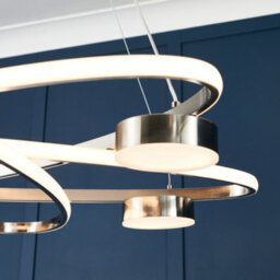 Litecraft Visconte Acerra Brass Led Ceiling Pendant Light - thumbnail 4