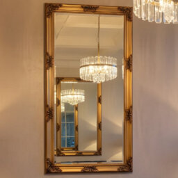 Home Luxe Interiors Vintage Antique Ornate Full-Length Gold Mirror 90 X 180 - thumbnail 1