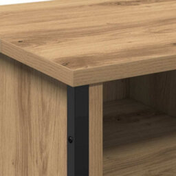 Berkfield Bathroom Sink Cabinet Artisan Oak 91X35X60 Cm Engineered Wood - thumbnail 9