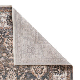 Green Traditional Bordered Floral 10mm Thick Stain-Resistant Rug For Bedroom, Living Room, & Dining Room-120Cm X 170Cm - thumbnail 8