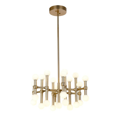 Luminosa Lighting Luminosa Giovanna Modern Integrated Led Pendant Ceiling Light, 3000K