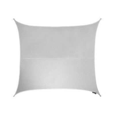 Kookaburra 5.4M Square Waterproof Silver Garden Patio Sun Shade Sail Canopy 98% Uv Block With Free Rope - image 1