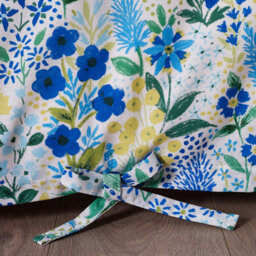 Catherine Lansfield Tilly Floral Reversible Super King Duvet Cover Set With Pillowcases Blue - thumbnail 5