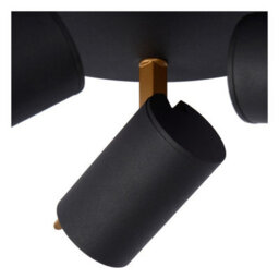Lucide Grony Modern Ceiling Spotlight - Led Dim To Warm - Gu10 - 3X5W 2200K/3000K - Black - thumbnail 6
