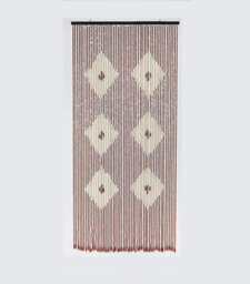 Wooden Beaded Tuscany Provence String Bamboo Diamond Style Bead Curtain Handmade Home Decor Doorways Screen Blind 90 X 180Cm
