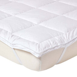 Homescapes Pure Mulberry Silk Blend Mattress Topper 700Gsm, Single