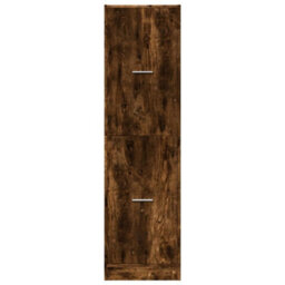 Walplus Apothecary Cabinet Smoked Oak 40X41X144.5 Cm Engineered Wood - thumbnail 5