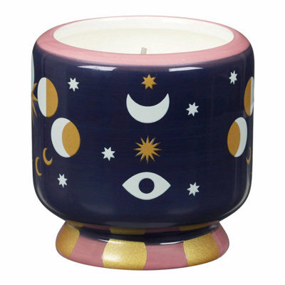 Paddywax Ceramic Soy Candle Moon Phases 226G - Jasmine & Rose Boxed - image 1