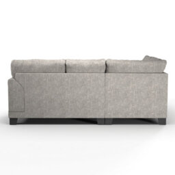 Furnishings For Less UK Hilliard Fullback L Shaped Fabric Corner Sofa Mist - Left Hand Facing - thumbnail 4