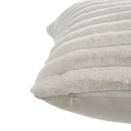 Thehotsale Cozy Soft Plush Throw Pillow Cushion Covers Pillowcase Stripe Design Without Insert White 45Cm W X 45Cm D - thumbnail 7