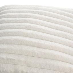 Thehotsale Cozy Soft Plush Throw Pillow Cushion Covers Pillowcase Stripe Design Without Insert White 45Cm W X 45Cm D - thumbnail 8