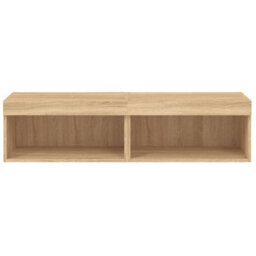 Walplus Tv Cabinets With Led Lights 2 Pcs Sonoma Oak 60X30X30 Cm - thumbnail 8