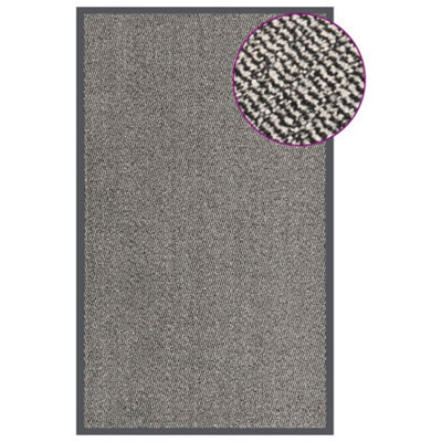 Berkfield Doormat Tufted 90X150 Cm Light Brown - image 1