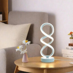 Modern White Led Table Lamp Dimmable Bedside Desk Nightstand 3000 6000K - thumbnail 4