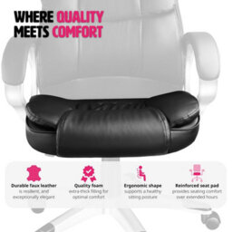 Tectake Office Chair Jonas - Desk Chair Computer Chair - Black - thumbnail 8