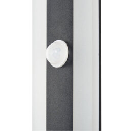 Beliani Outdoor Led Wall Light Black 80 Cm With Motion Sensor - thumbnail 4