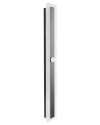 Beliani Outdoor Led Wall Light Black 80 Cm With Motion Sensor - thumbnail 3