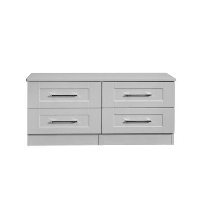 Ripon 4 Drawer Bed Box In Grey Ash (Ready Assembled) - image 1