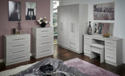 Ripon 4 Drawer Bed Box In Grey Ash (Ready Assembled) - thumbnail 4
