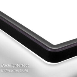 Briloner Led Panel Ceiling Light Black 22.5W 4800Lm 4000K Backlight Energy Class A 98Cm - thumbnail 5