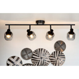 Lucide Bjorn 4 Light Spotlight Bar Black - thumbnail 4