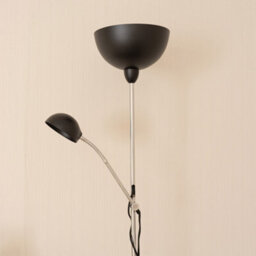 Valuelights Orion Black Metal Father And Son Reading Floor Lamp Mother And Child Adjustable Light - thumbnail 2