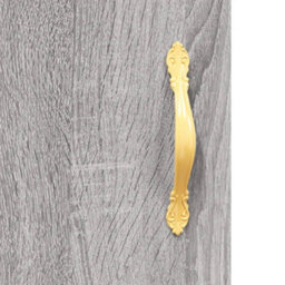 Berkfield Highboard Grey Sonoma 69.5X34X180 Cm Engineered Wood - thumbnail 9