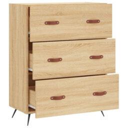 Walplus Chest Of Drawers Sonoma Oak 69.5X34X90 Cm Engineered Wood - thumbnail 6