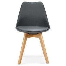 Bravich Rocco Tulip Dining Chair - Grey - Set Of 2 - thumbnail 6