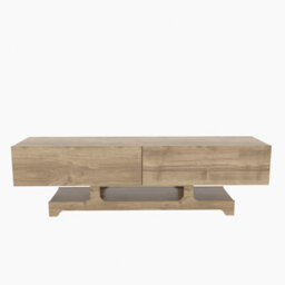 Decorotika Tera Tv Stand Tv Unit For Tvs Up To 72 Inch Walnut - thumbnail 5