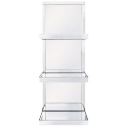 Beliani Wall Shelf Gaona Mirrored Silver - thumbnail 4