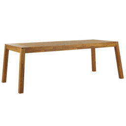 Beliani Garden Dining Set 6 Seater Livorno Acacia Wood Brown - thumbnail 5
