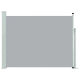 Walplus Patio Retractable Side Awning Garden Sun Shade Canopy Gazebo For Back Door, Porch, Patio 140X500 Cm Grey - thumbnail 2