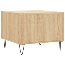 Berkfield Coffee Table Sonoma Oak 50X50X40 Cm Engineered Wood - thumbnail 8