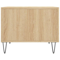 Berkfield Coffee Table Sonoma Oak 50X50X40 Cm Engineered Wood - thumbnail 7